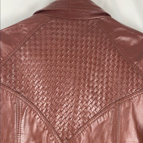Fantastic International Leather Men’s Jacket SZ 42 - Picture 5 of 8